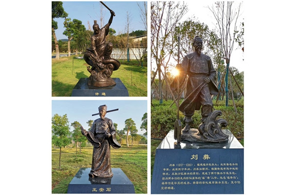 公园铸铜雕塑