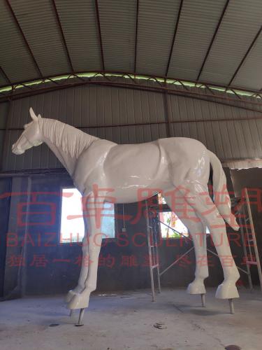 玻璃钢《马》造型雕塑